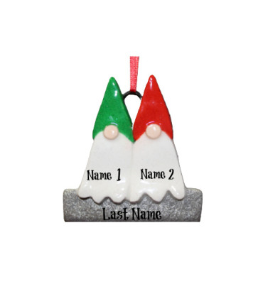 Gnome Family of 2 Ornament 