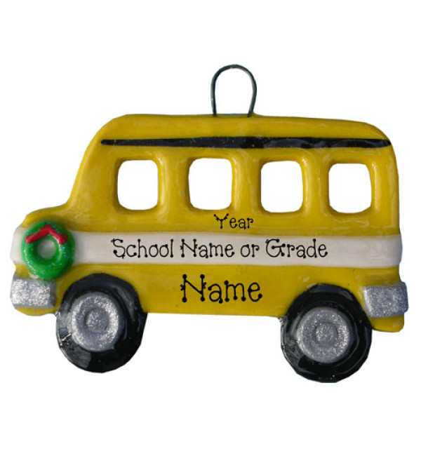 School Bus Ornament