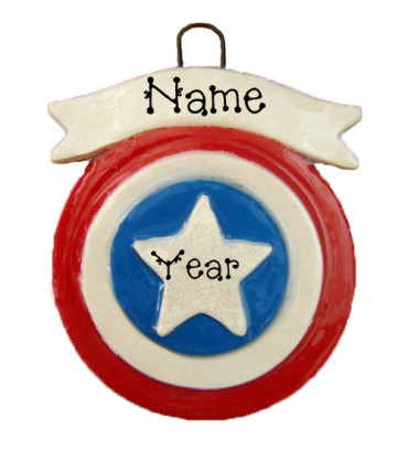 Captain America Ornament