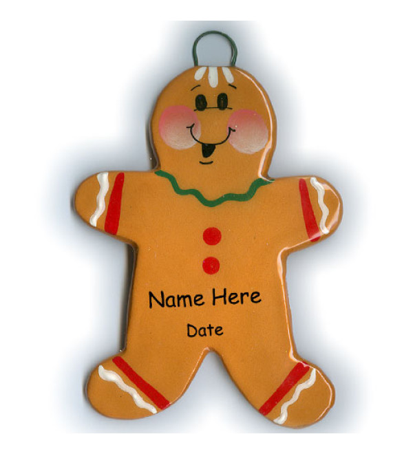 Gingerbread Man Ornament