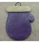 Glitter Mitten Ornament *Multiple Colors*