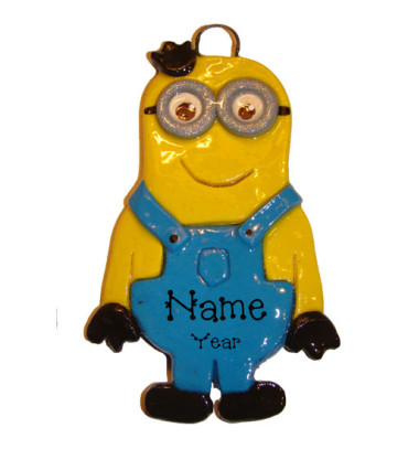 Yellow Worker Bee Ornament 