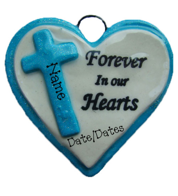 Forever in our heart Ornament