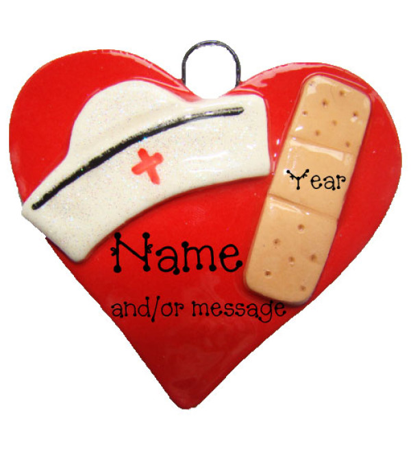 Nurse Heart Ornament