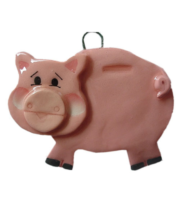 Piggy Bank Ornament 