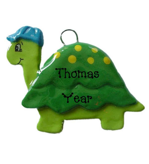 Tommy Turtle Ornament 