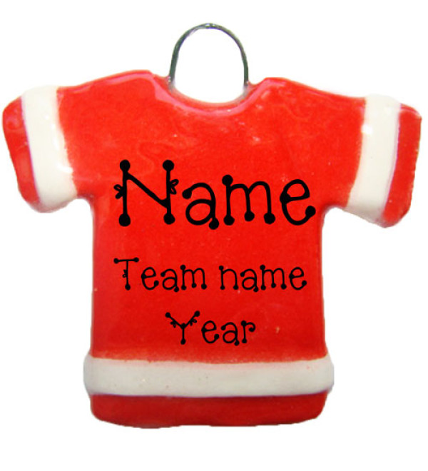 Jersey Ornament *Multiple Colors*