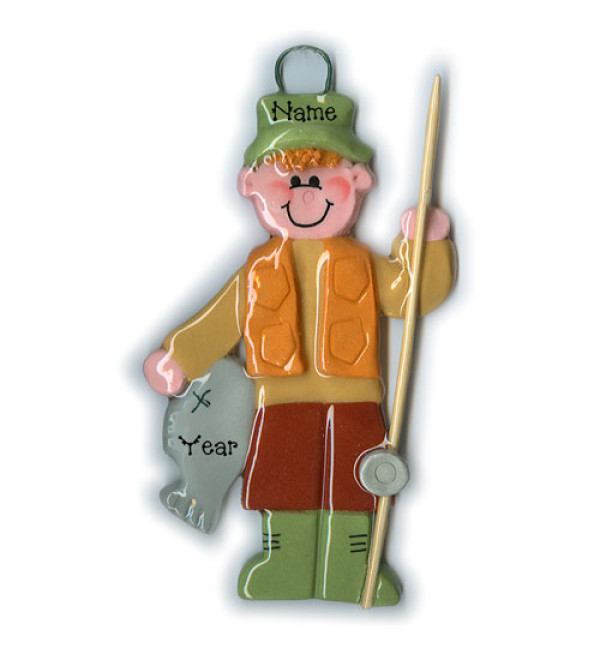 Fisherman Ornament