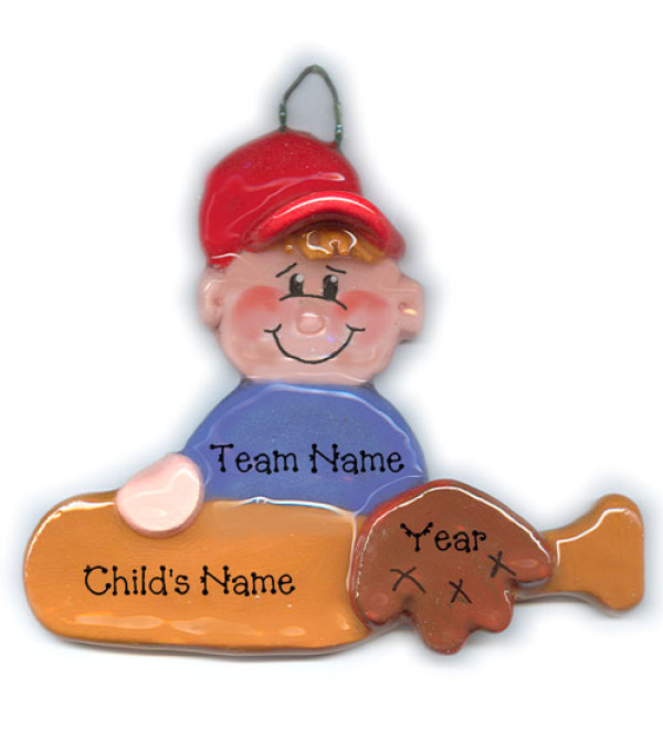 Baseball Player Ornament