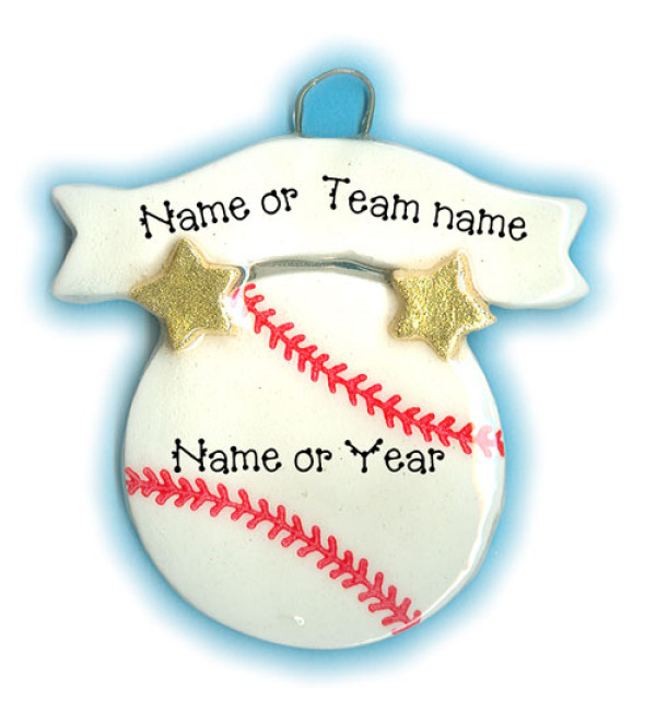 Baseball Ornament 