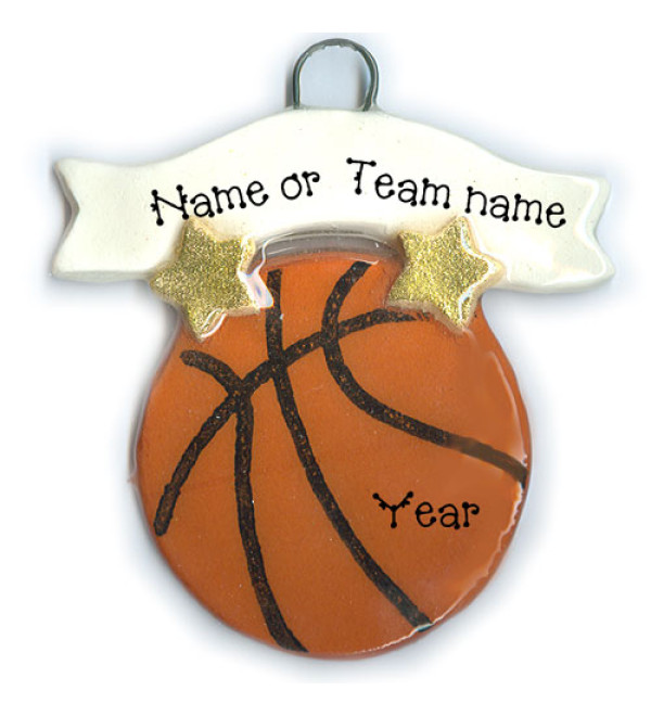 Basketball Ornament 