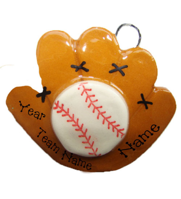 Baseball Glove Ornament 